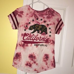 California tie dye tank